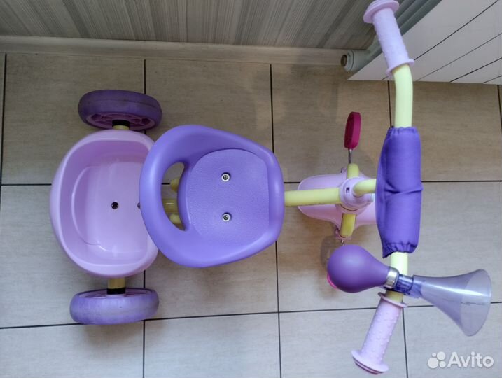 Велосипед детский трёхколёсный