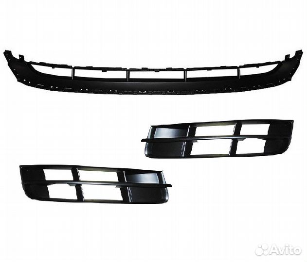 Решетка в бампер Audi Q7 2009+