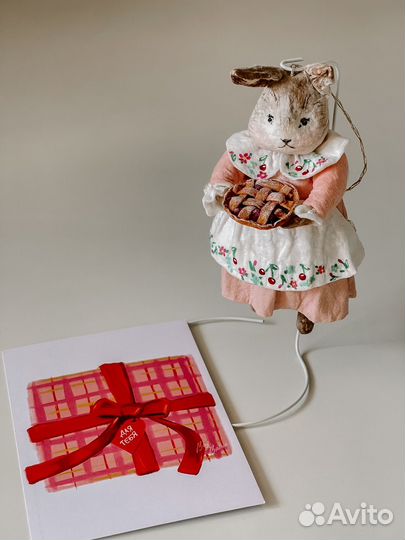 Ватные игрушки ручной работы