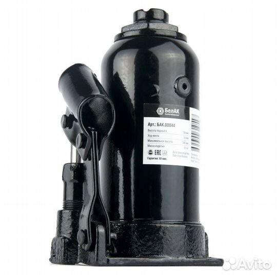 Домкрат гидравлический белак бак.00044, 8 т