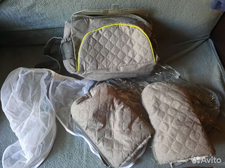 Детские санки коляска nika