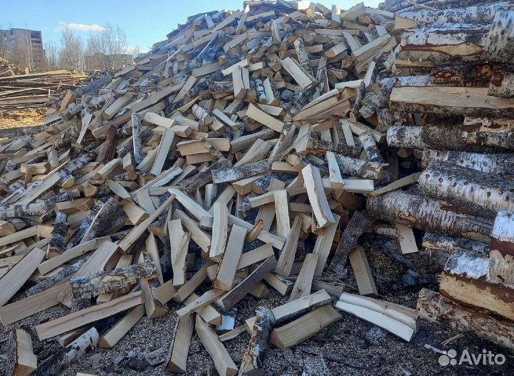 Дрова березовые колотые с доставкой