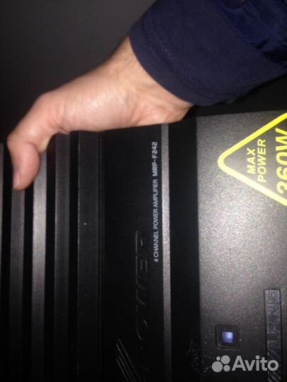 Усилитель и сабвуфер