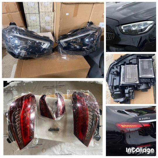 Фары mercedes 213 рестайлинг multibeam LED