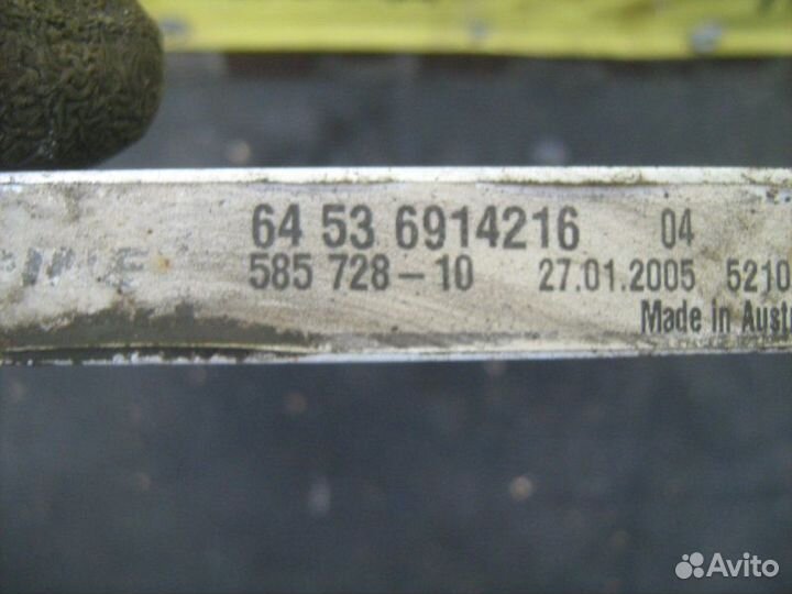 Радиатор кондиционера Bmw X5 E53 M54B30