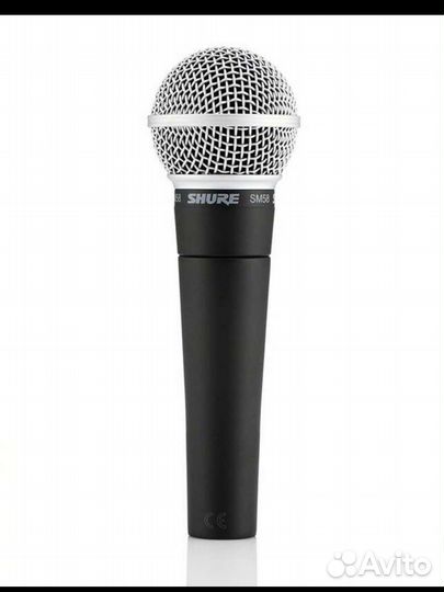Микрофон shure sm58 с комплектом