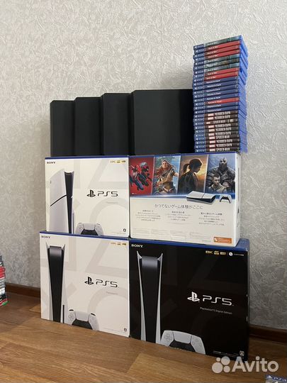 Sony playstation 4, 5 + игры