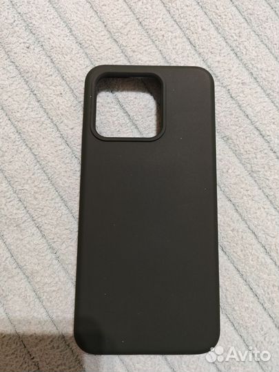 Чехол xiaomi 13 темно-зеленый, силикон