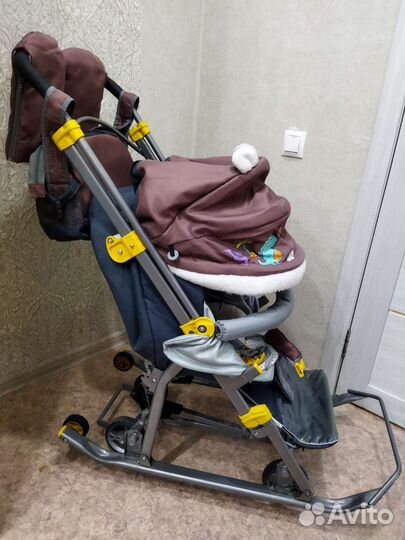 Коляска санки