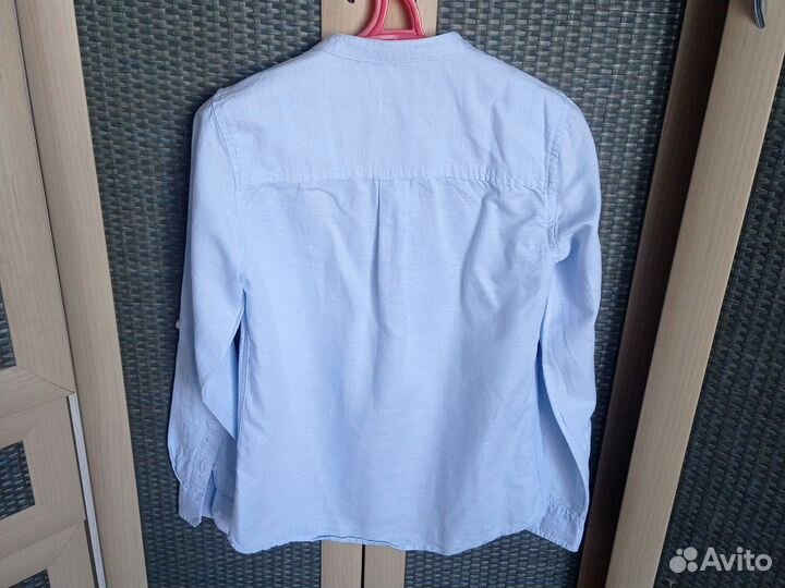 Льняная рубашка 146 см
