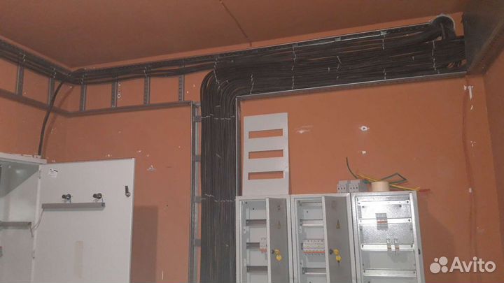 Бригада электромонтажников