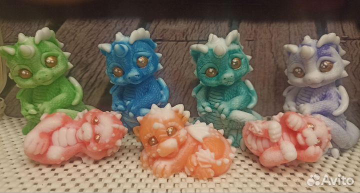 Мыло дракончики