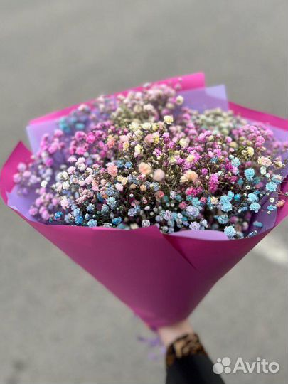 Букет из гипсофилы