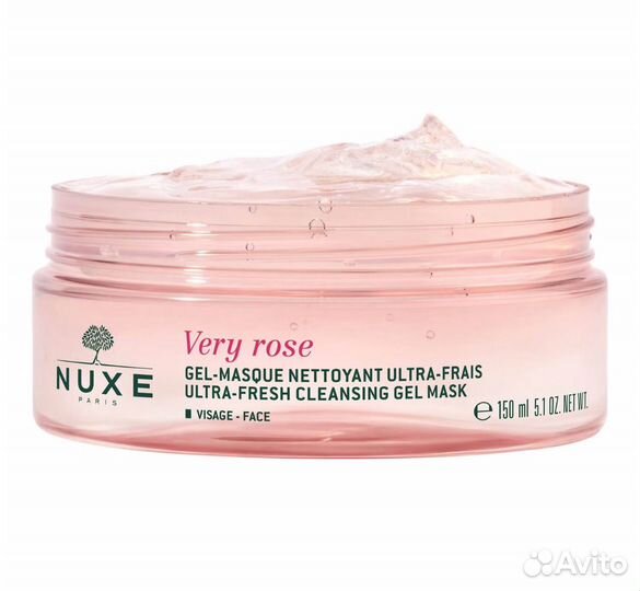 Nuxe Very Rose Gel-Mask маска для лица 15 мл