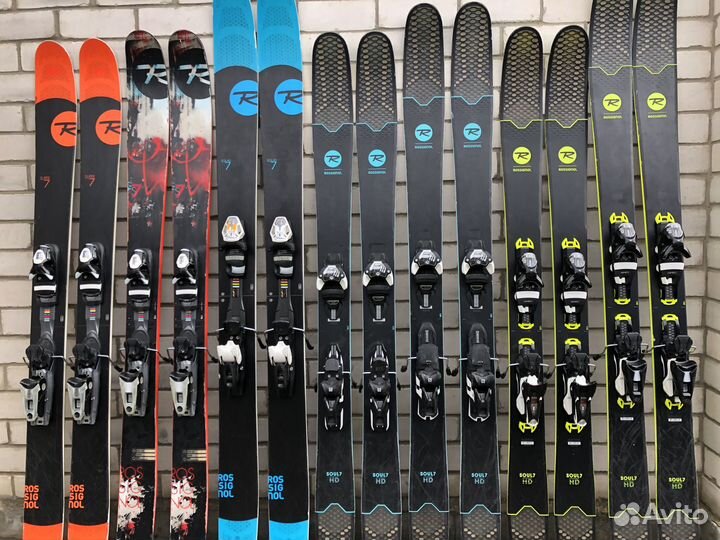 Лыжи фрирайд rossignol soul7 HD, super7, squad7