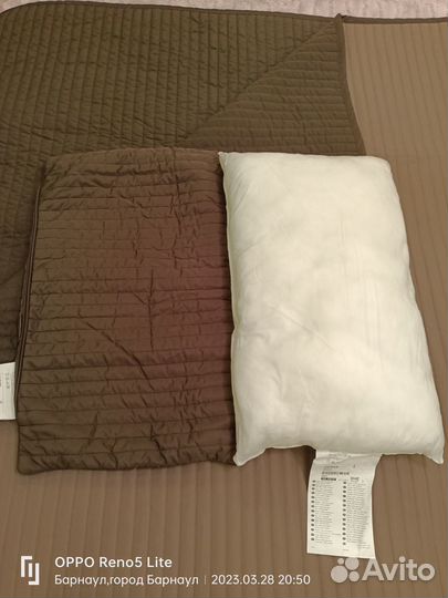 Покрывало икея, 260*280, 2 чехла, 2 подушки