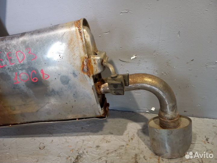 Глушитель Kia Ceed 3 хэтчбек G4FG 2018