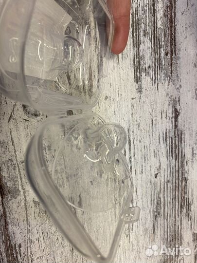 Силиконовые накладки на грудь размер L 2 шт