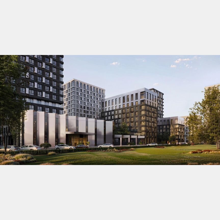 3-к. квартира, 92,3 м², 1/14 эт.