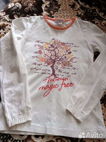 Лонгслив для девочек