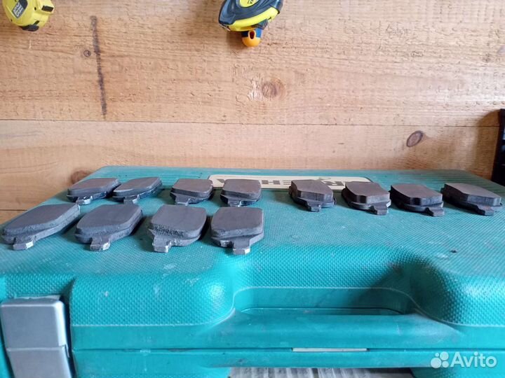 3 комплекта задних тормозных колодок vesta cross