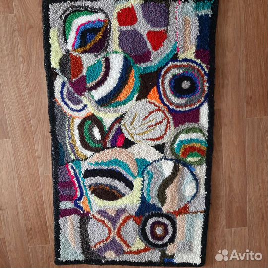 Коврик из пряжи