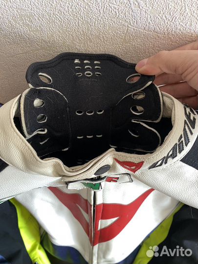 Мотокуртка dainese vr 46 кожжанная