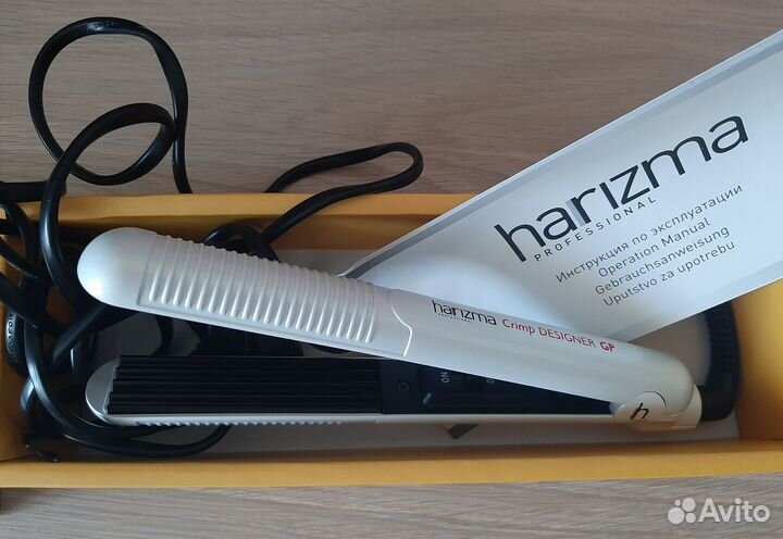 Профессиональные щипцы-гофре Harizma