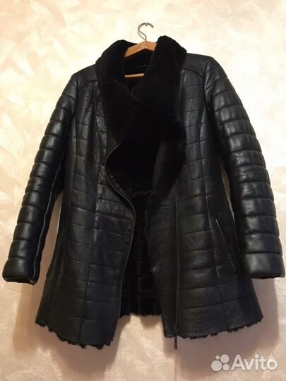 Дубленка Снежная Королева натуральная кожа