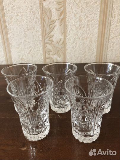 Хрустальные бокалы СССР