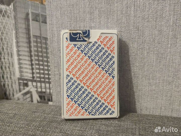 Игровые карты привезённые из США 1986 году. новые