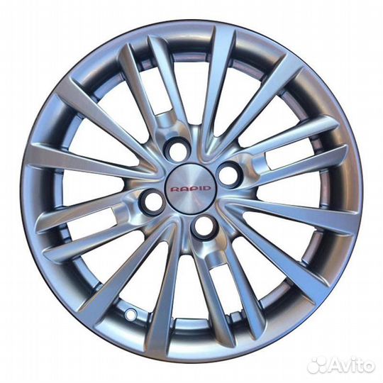Диски K&K Модена 6x15 4*100 ET46 DIA54.1 Сильвер SK Литой