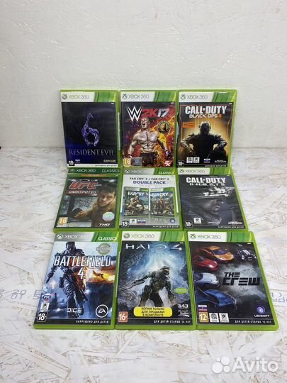 Лицензионные игры для xbox 360