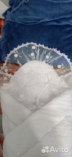 Конверт-одеяло + уголок в конверт на выписку