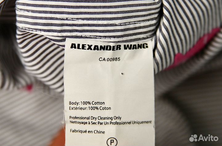 Alexander Wang рубашка оригинал