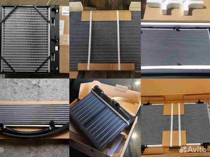 Радиатор ford fiesta, ford fiesta 02-08, ford fusi