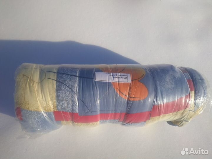 Одеяло новое 2 х спальное холлофайбер 172 х 205 см