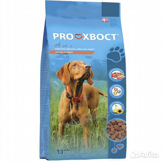 Сухой корм Прохвост мясное ассорти