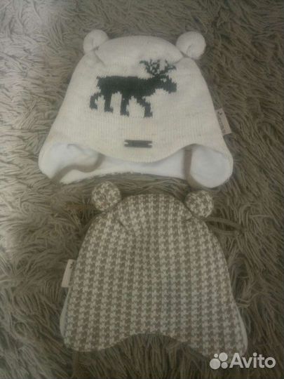 Шапочка для новорожденного 