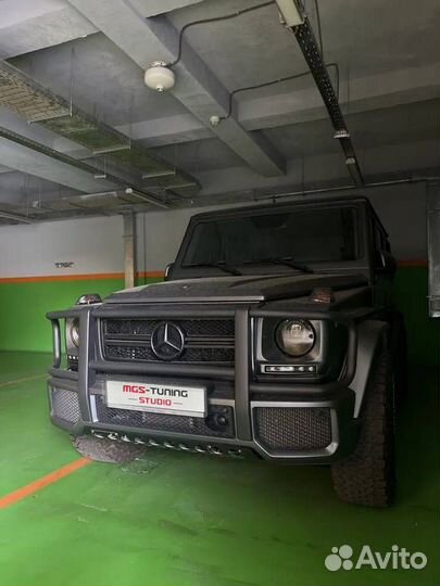 Кенгурятник Mercedes G-class w463 черный