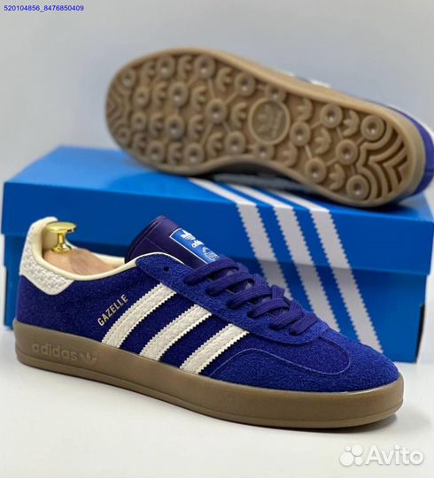 Кроссовки Adidas Gazelle Navy (Арт.43390)