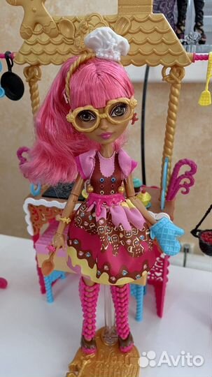 Кукла эвер афтер хай Джинджер с мебелью/кухней