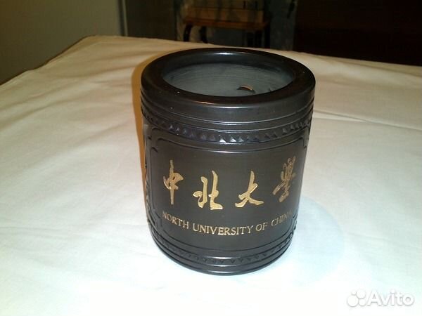 Подарочный набор, пепельница и карандашница