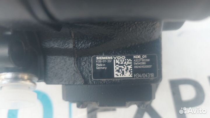 Тнвд Siemens VDO А2С27100268 5WS40380 новый ориг