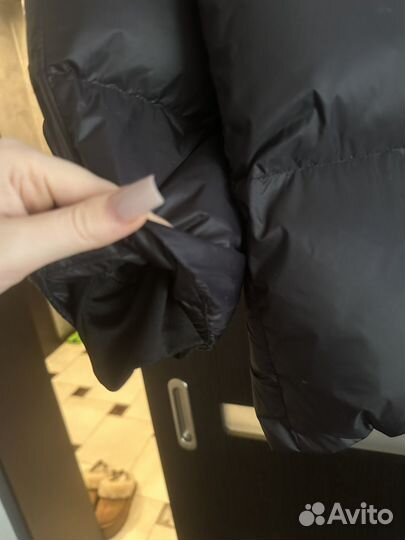 Пуховик женский дутый