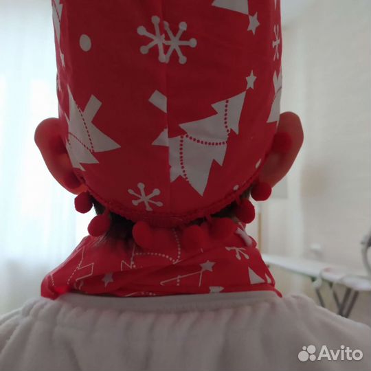 Новогодний костюм снеговика