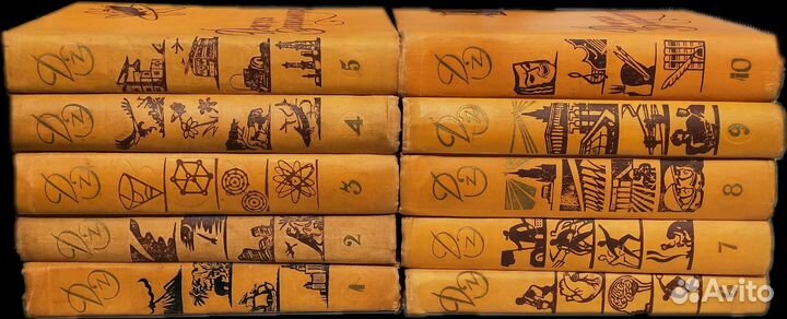 Советская детская энциклопедия 10 томов 1958-1962