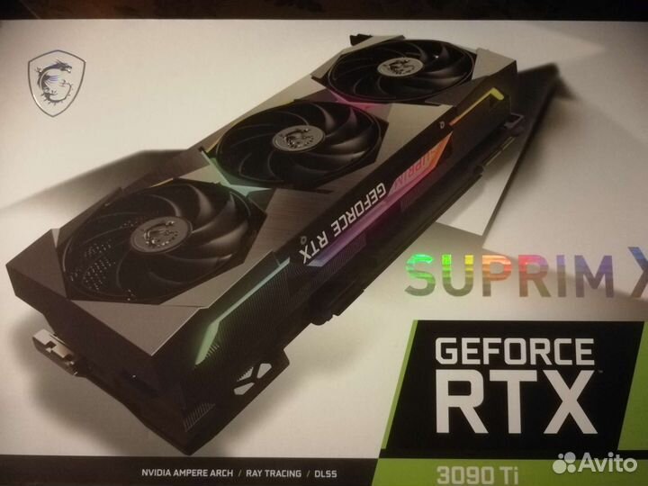 Msi rtx 3090 ti supreme x