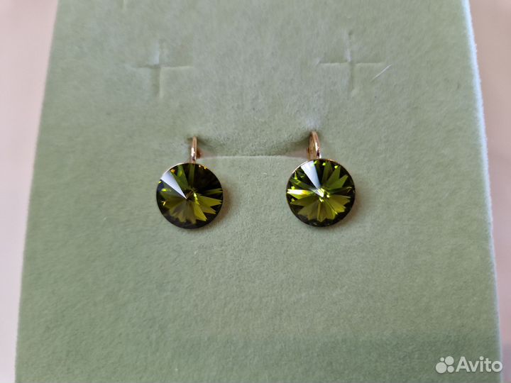 Серьги со swarovski