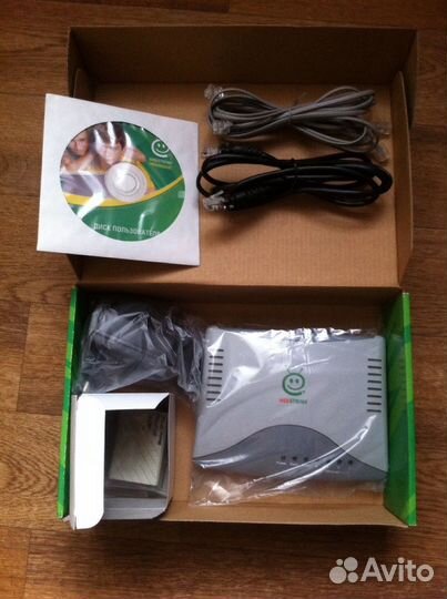 Новый adsl модем